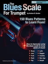 The Blues Scale Trumpet Book & Online Audio cover